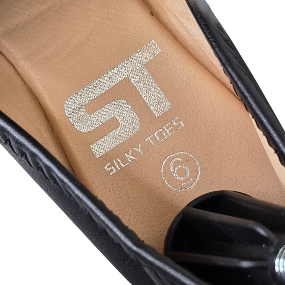 Silky Toes Women's 6 Foldable On The Go Flat Ballet Shoes - Picture 10 of 14